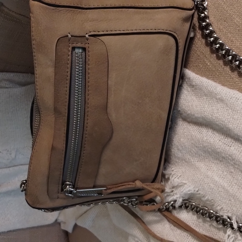 Rebecca Minkoff Avery Crossbody Tan Great Condition
